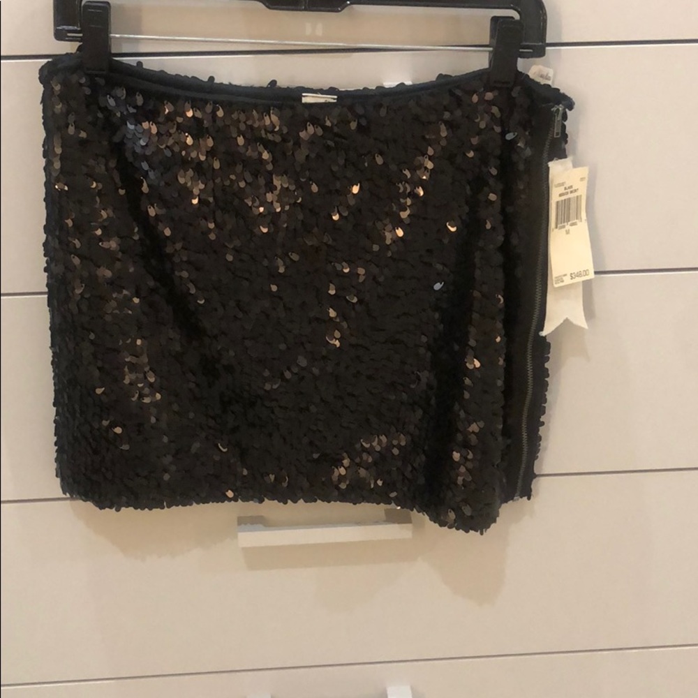 Sequence black skirt